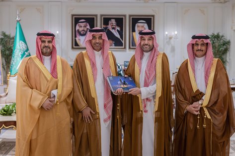 "سمو نائب أمير منطقة الحدود الشمالية يستقبل نائب الرئيس التنفيذي لقطاع تشغيل المدن الصناعية بـ"مدن"