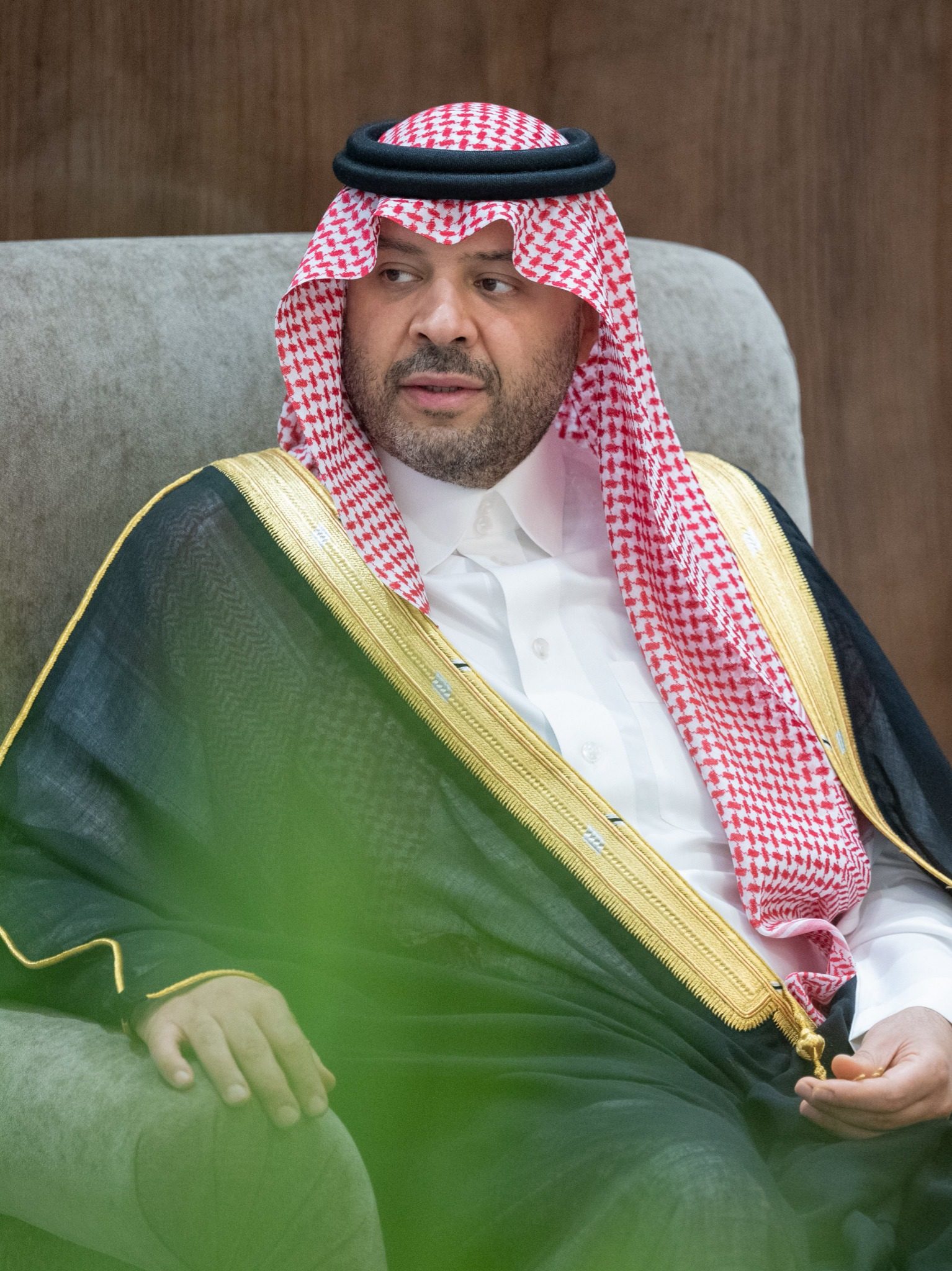 سمو أمير منطقة الحدود الشمالية يستقبل مدير عام الشؤون القانونية بوزارة الداخلية ومُديري الإدارات القانونية بإمارات المناطق