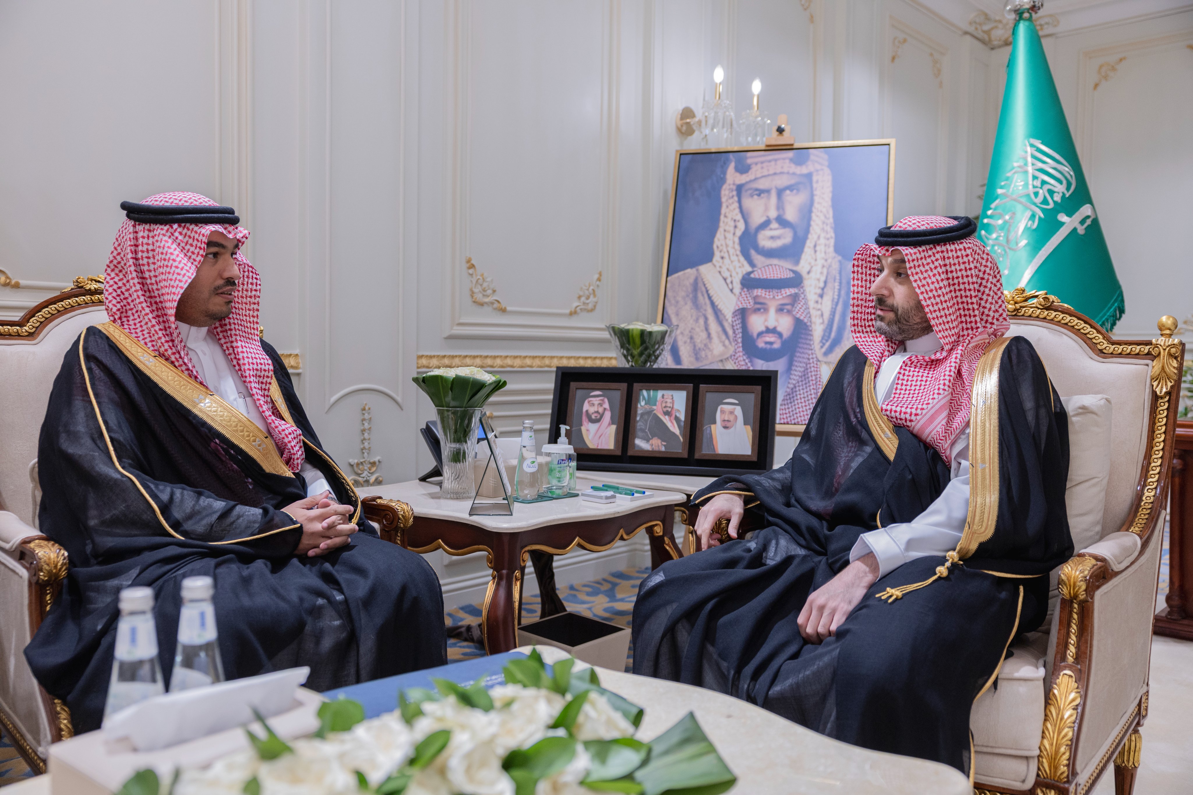 سمو نائب أمير منطقة الحدود الشمالية يستقبل مدير المعهد السعودي للتعدين بعرعر بمناسبة الاعتماد المؤسسي الكامل