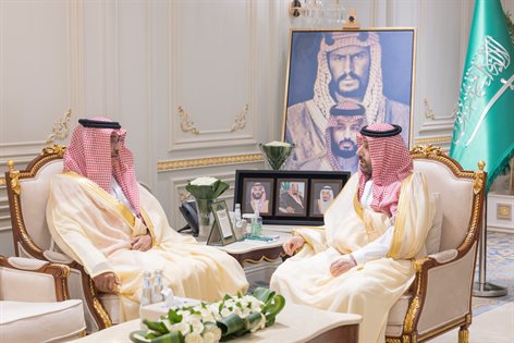 سمو نائب أمير منطقة الحدود الشمالية يستقبل ممثل المركز الوطني لتنمية الغطاء النباتي ومكافحة التصحر بالمنطقة