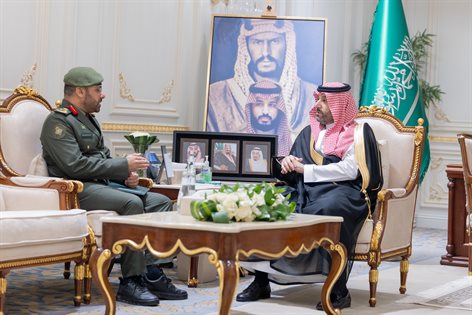 His Royal Highness the Deputy Governor of the Northern Borders Region reviews the semi-annual report of the Passports Department in the region for the year 2026