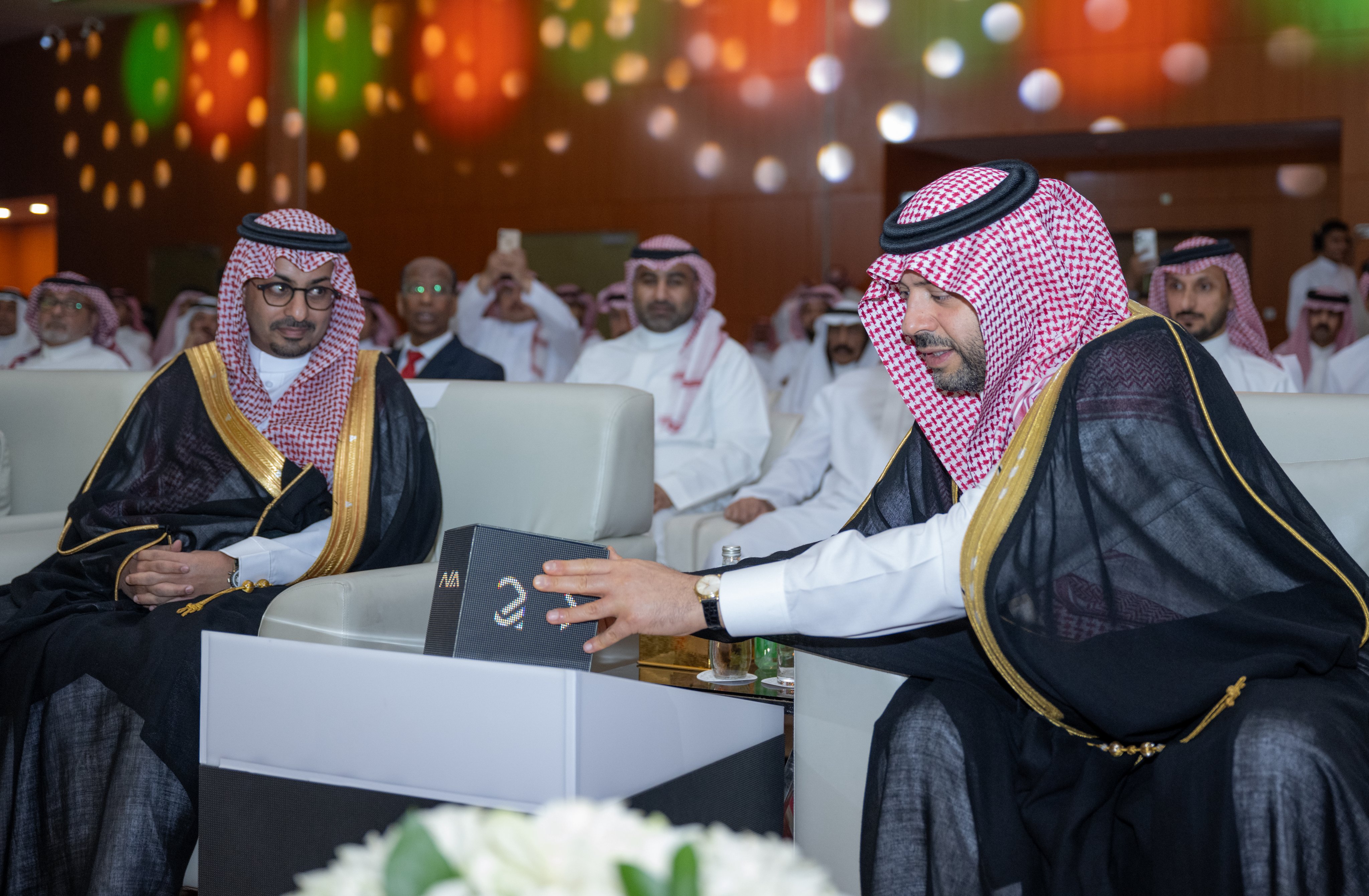 His Royal Highness the Governor of the Northern Borders Region patronizes the graduation of the thirteenth batch of the Saudi Mining Polytechnic