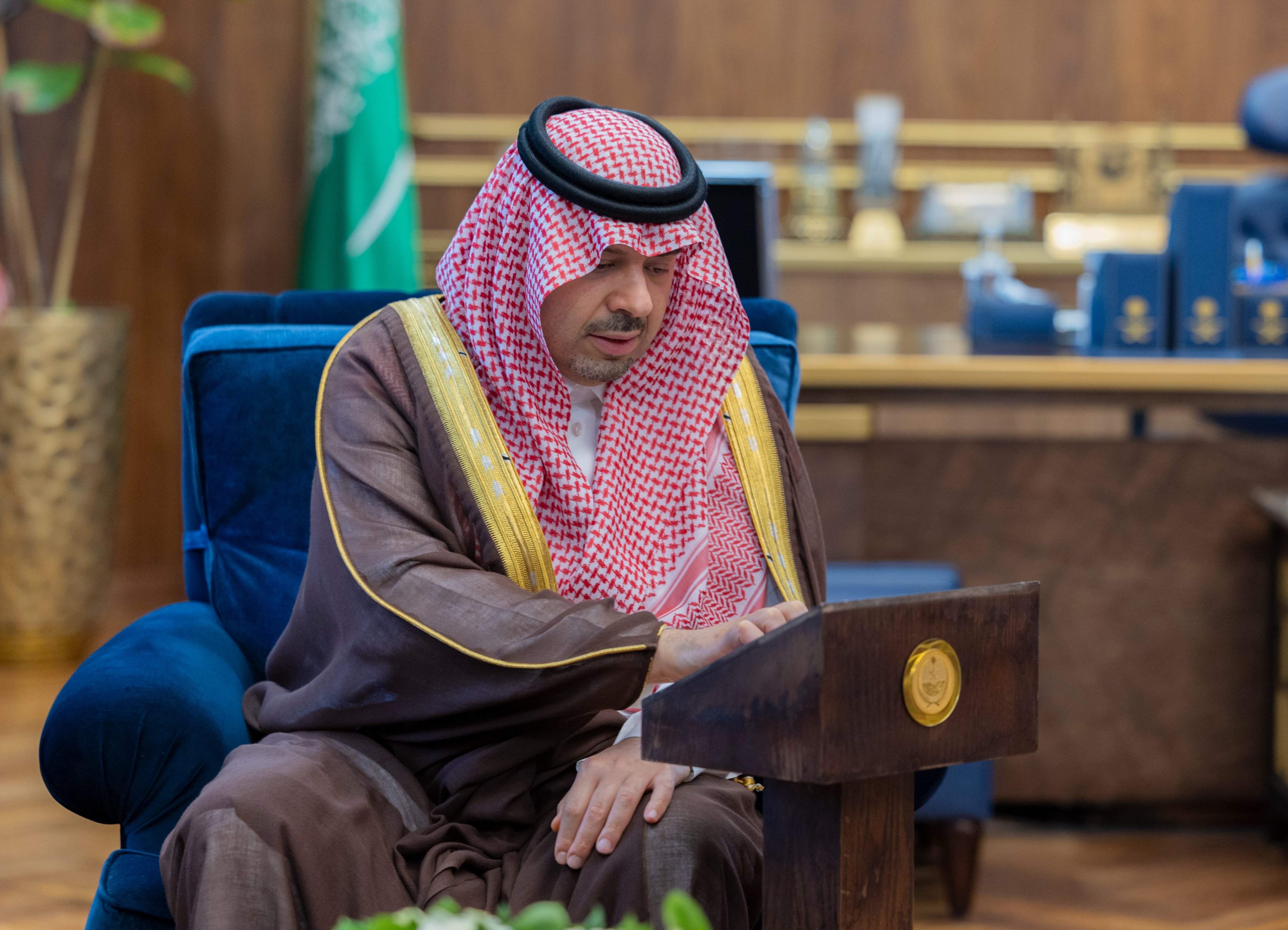 سمو أمير منطقة الحدود الشمالية يضع حجر الأساس لمشروع مصنع اللقاحات البكتيرية البيطرية