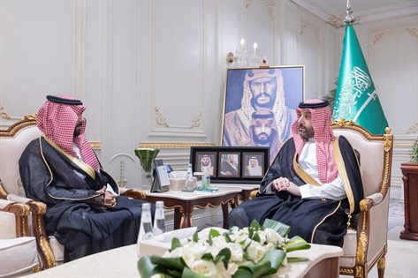 ‏سمو ⁧‫نائب أمير منطقة الحدود الشمالية‬⁩ يستقبل المدير العام لفرع «وقاء» بالمنطقة المُكلف حديثًا